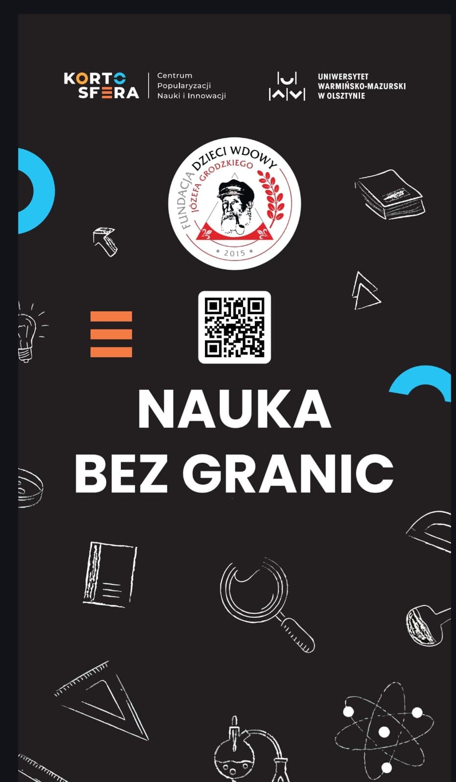 Plakat programu Nauka bez granic